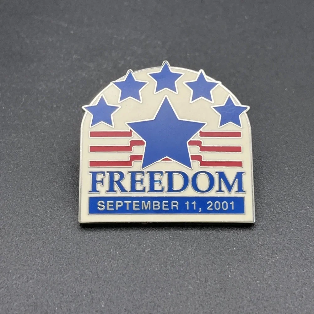 September 11th 9/11 Freedom Lapel Hat Pin‎